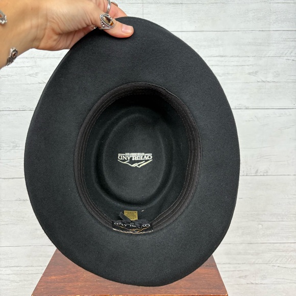 Overland Wool Western Hat Size Medium - Picture 5 of 8